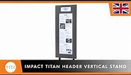Menu Case - Impact Titan Header Vertical Stand