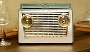 Vintage RCA Victor radio repurposed... - Repurposed Solutions