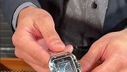 Cartier Santos Stainless Steel Blue Dial Mens Watch WSSA0030 Review | SwissWatchExpo