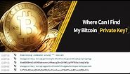 How to Get Private Key of Bitcoin Wallet | How To Find Bitcoin Private Key
