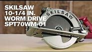 SKILSAW 10-1/4 In. Worm Drive Saw, SPT70WM-01 (SAWSQUATCH), Product Walkaround