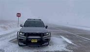 Blizzard conditions: Watch wind whipped snow on Iowa highway