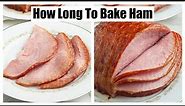 How Long To Bake Ham