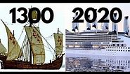 EVOLUTION OF SHIPS [[ 1300 - 2020 ]]