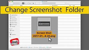 How to Change Screenshots Save Folder Location on MacOS (Screen Capture, Print Screen)