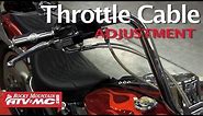 Harley Davidson Dual Throttle Cable Adjustment