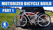 Excelsior Auto Cycle - Board Track Racer Motorized Bicycle Build - PART 1