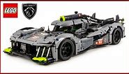 LEGO TECHNIC 42156 PEUGEOT 9X8 24H Le Mans Hybrid Speed Build - Brick Builder