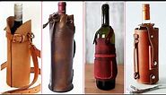 New Gorgeous & Beautiful Leather Bottle Cover Designs\Ideas