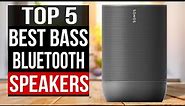 TOP 5: Best Bass Bluetooth Speaker 2022