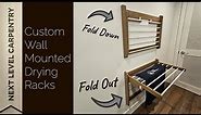 Wall-Mounted Clothes Drying Rack
