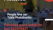 👰Our popular Table Photobooths have... - Photobooths.co.uk