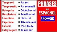 Les PHRASES pour apprendre L'ESPAGNOL rapidement et facilement | Cours d'Espagnol en Français 🔹#2