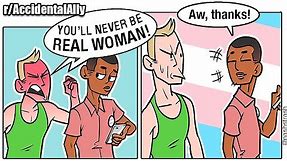 NEVER be a REAL -- blah blah |🌈 r/AccidentalAlly