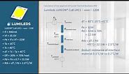 Lumileds Luxeon 1208 COB LED module - how to select the correct LED cooler - thermal calculation