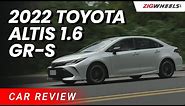 2022 Toyota Corolla Altis 1.6 GR-S Review | Zigwheels.Ph