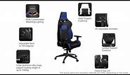 GAMDIAS ACHILLES RGB Gaming Chair Features & Assembly