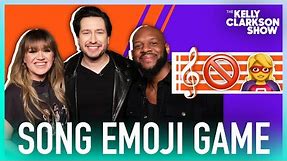 Kelly Clarkson Grammys Song Title Emoji Game Vs. Band: ft. Taylor Swift, Olivia Rodrigo | Original