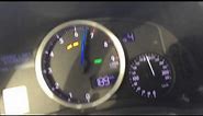 Lexus isF acceleration 0-200 km/h تسارع لكزس is-f (HD)