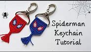 How to Make Spiderman Alpha Keychain 🕸️ Alpha Keychain Tutorial