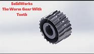 Beginner's Guide to SolidWorks | The Worm Gear With Teeth