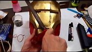 How to make Iron Man Mark 4 Helmet DIY Part 4 - Effect