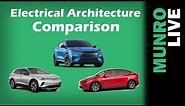 Comparing Tesla, Ford, & VW's Electrical Architectures