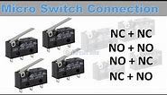 Micro Switch Connection Diagram @CircuitInfo #Switch