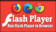 Adobe Flash Player no longer supported | How to Enable Adobe Flash Player on Chrome/ Firefox/ Edge