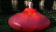 SITTING INSIDE A GIANT 6FT WATER BALLOON!
