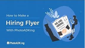 How to Make a Hiring Flyer with PhotoADKing