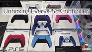 Unboxing All PS5 DualSense Controllers in Every Color