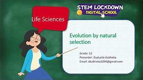 Grade 12 - Life Science | Evolution by Natural Selection