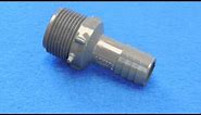 PVC Insert Reducing Male Adapter - Reducing MPT x Barb