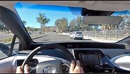 2020 Toyota Mirai POV Test Drive (3D Audio)