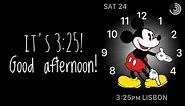 How to activate Apple Watch Mickey Mouse face tap to speak