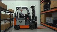 Toyota Material Handling | Forklift Safety: Warehouse Forklifts & Aisle Widths