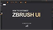 Customize Zbrush UI (Hotkeys & Custom Menus Setup)