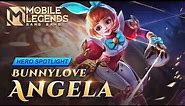 Hero Spotlight - Angela - Bunnylove - Mobile Legends- Bang Bang