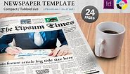 Newspaper Template - compact/tabloid, a Magazine Template by Mikko Lemola