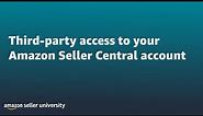 Third Party Access to your Account: Keep your Amazon Selling Account Secure
