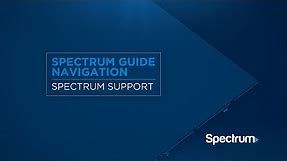 Spectrum Guide – Navigation