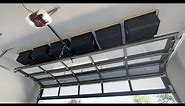 Tote Slide PRO Garage Ceiling Storage Rails for Bins