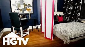 How to Make an Upholstered Room Divider | HGTV