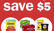 Meijer - Buy 5, save $5 this week on items like Lay’s...