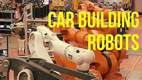 Car Building Robots Production - KUKA Plant
