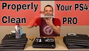 PS4 Pro Proper Cleaning - Vents, Fan and Heatsink Cleaning Tips