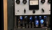 1kW Philips EL6471 Tube Amplifier from 1955 demonstrates its original sound - listen!