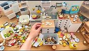 Miniature kitchen set installation ✨ ASMR ✨ Re-ment Collection ✨