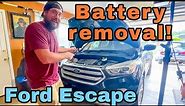FORD ESCAPE BATTERY REPLACEMENT- diy at its finest!